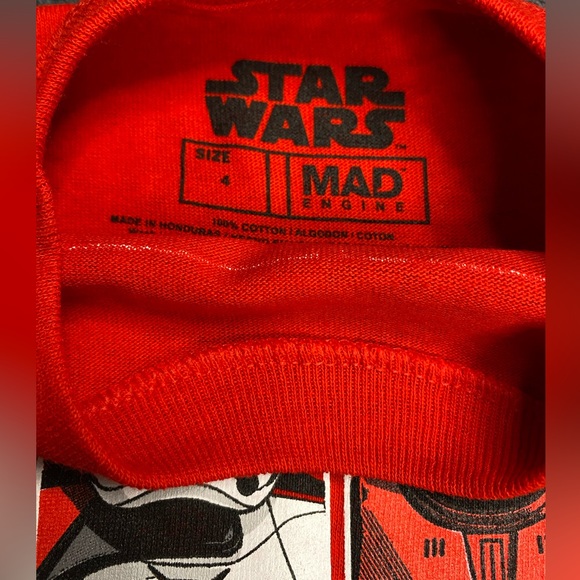 ‼️CLEARANCE‼️ ⛵️ STAR WARS - Star Troopers Episode IX Kids T-Shirt - Red - Picture 3 of 3